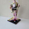 Boneca Japonesa Gueixa Artesanal Decorativa Serie 2 - Imagem 4