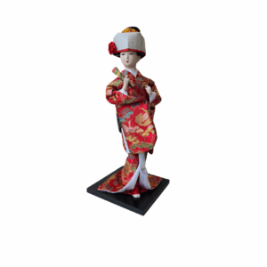 Boneca Japonesa Gueixa Artesanal Decorativa Serie 3D