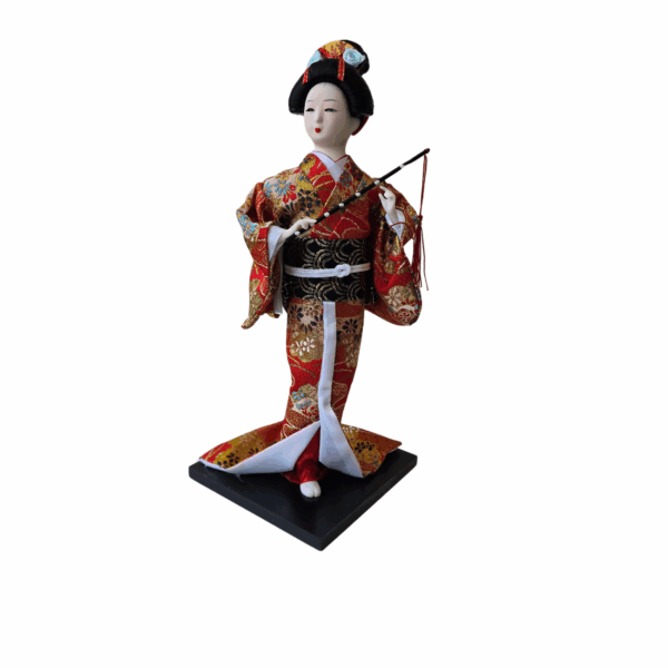 Boneca Japonesa Gueixa Artesanal Decorativa Serie 3H