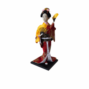 Boneca Japonesa Gueixa Artesanal Decorativa Serie 3C