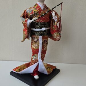 Boneca Japonesa Gueixa Artesanal Decorativa Serie 3H