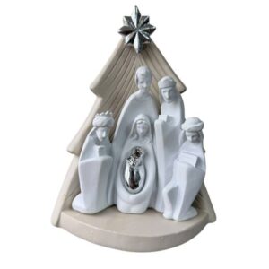 Sagrada Família Árvore Bege 18 CM