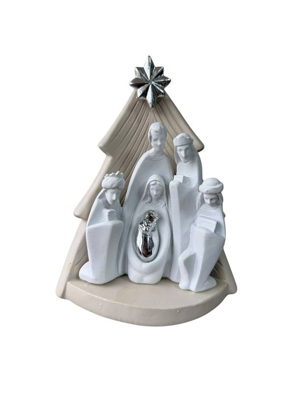 Sagrada Família Árvore Bege 18 CM
