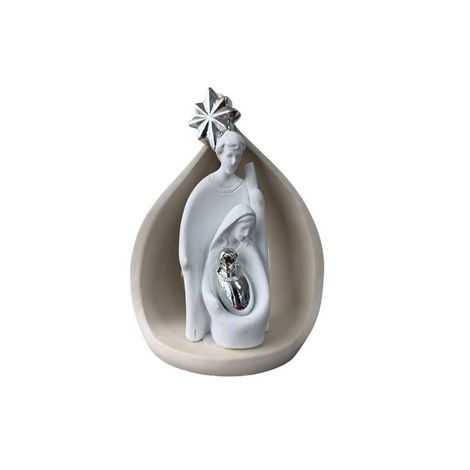 Sagrada Familia Gota Bege 15Cm - Imagem 2